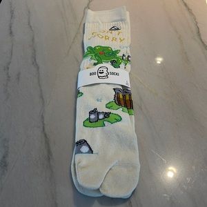Reef Boo Flip Flop Socks Don't Worry Beer Hoppy